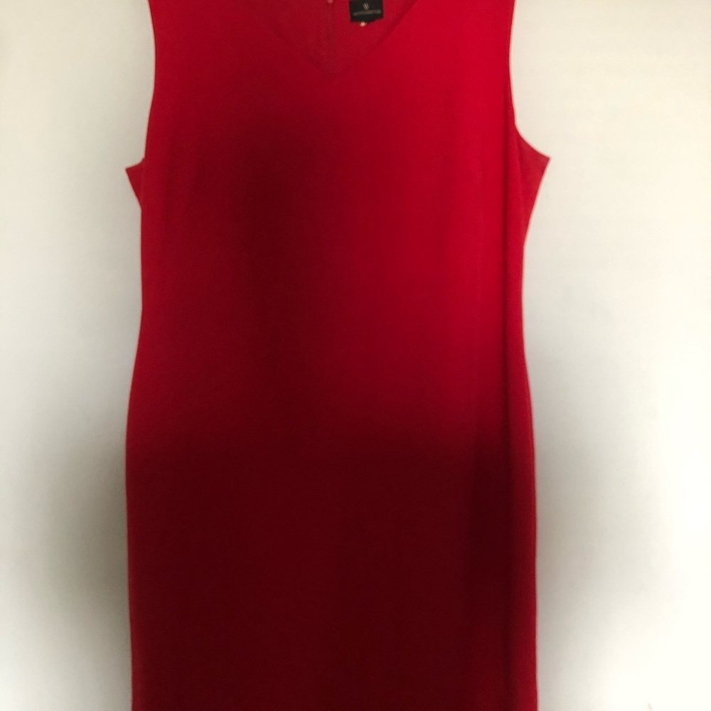Red worthing suit dress
